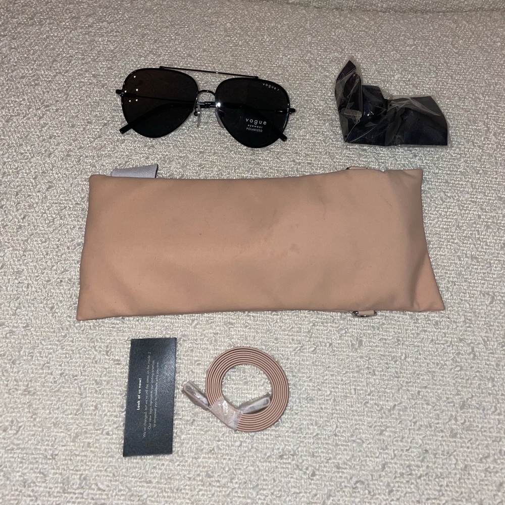 Brand New Vogue Eyewear Black Aviators